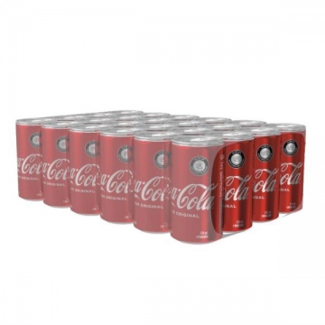 Coca mini lata 220 ML x 24